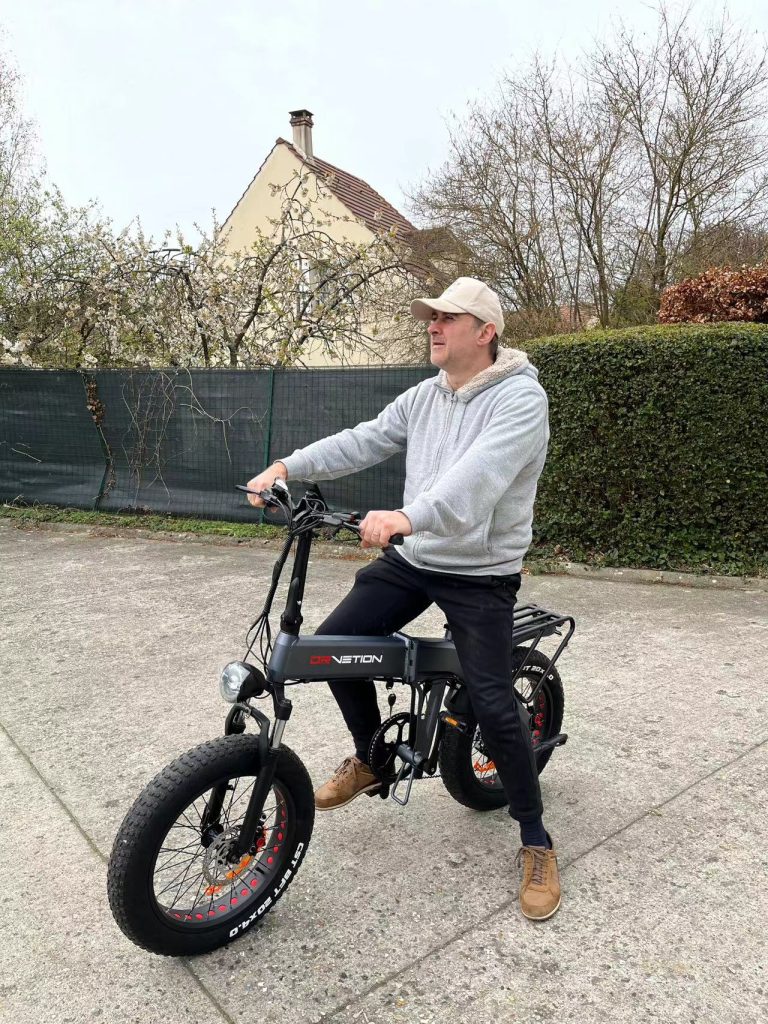 DrveTion BT20 All Terrain Electric Bike, 20 Inch 4.0 Fat Tire 48V 10AH