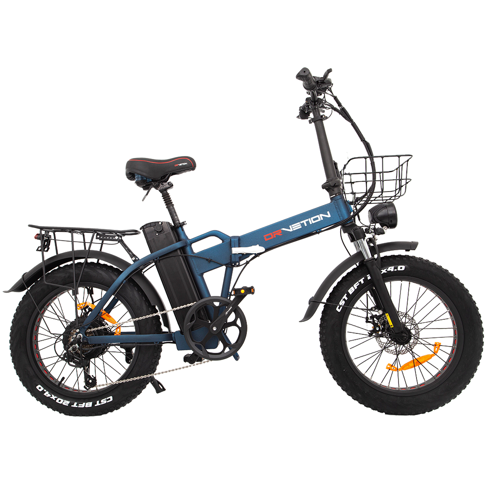 Matte Blue DrVetion At20 Eletric Fat Bike 10AH/...